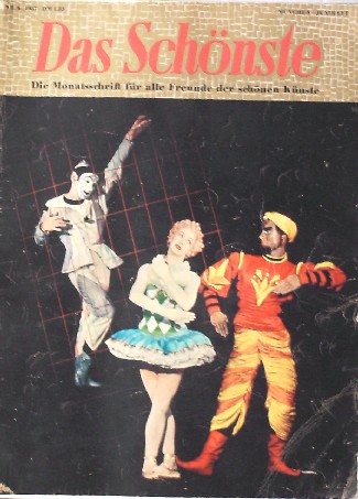 RED.- - Das Schonste. Die Monatschrift fur alle Freunde der schonen Kunste. 1959.