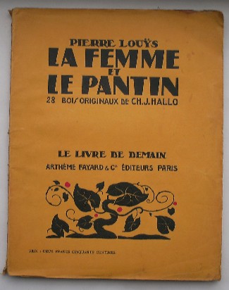 LOUYS, PIERRE, - la femme et le Pantin.