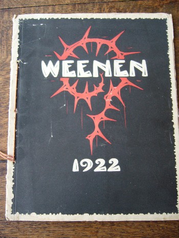 HAHN JR., ALBERT, - Weenen. Schetsen ter plaatse vervaardigd door Hahn Jr. Voorwoord van Edo Fimmen.