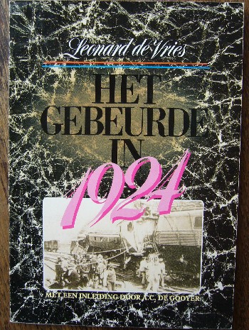 VRIES, LEONARD DE, - Het gebeurde in 1924.