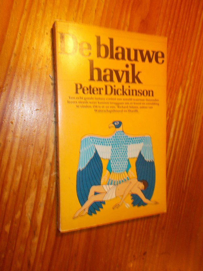 DICKINSON, PETER, - De blauwe havik.