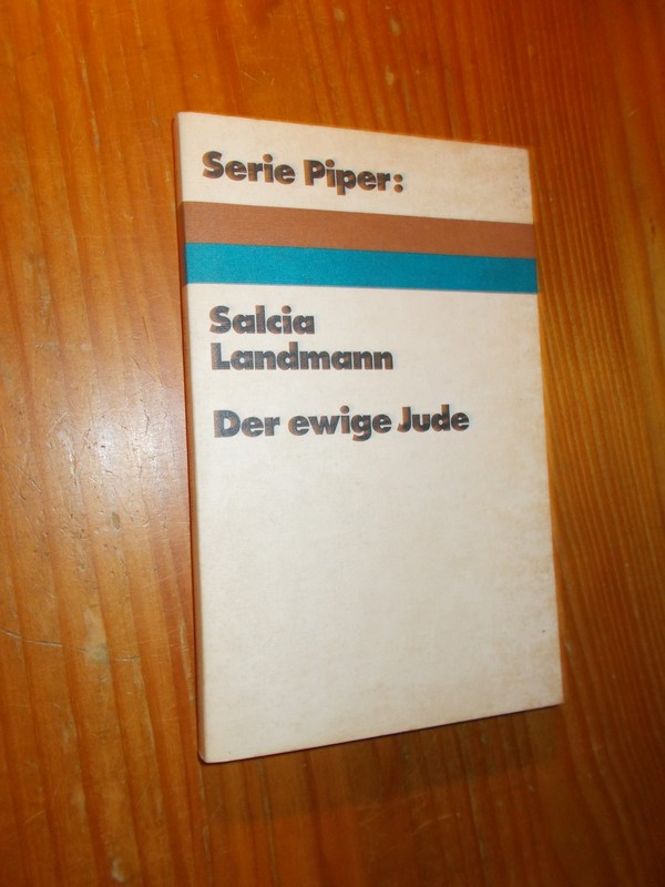 LANDMANN, SALCIA, - Der ewige Jude.