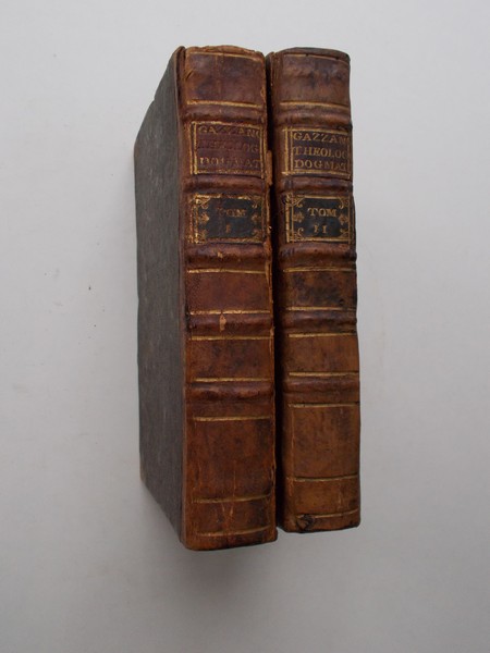 GAZZANIGA, P.M., - Theologiae dogmatiacae in systema redactae.