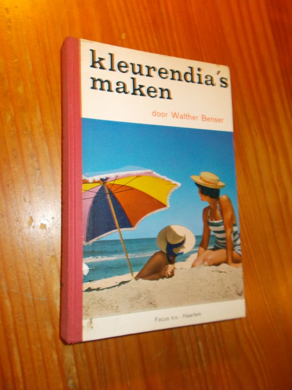 BENSER, WALTHER, - Kleurendia`s maken.