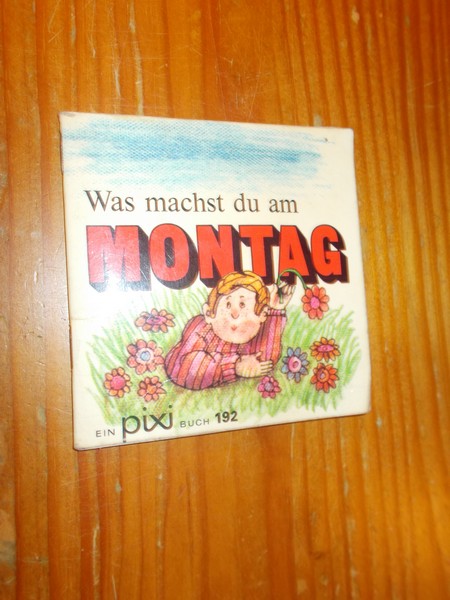 ANDERSON, KJELL IVAN, - Was machst du am Montag. Pixi Buch 192.