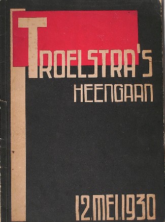 BAKKER, P., - Troelstra`s heengaan.