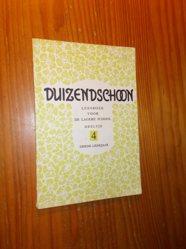 WILKESHUIS, C., - Duizendschoon. Leesboek voor de lagere school.