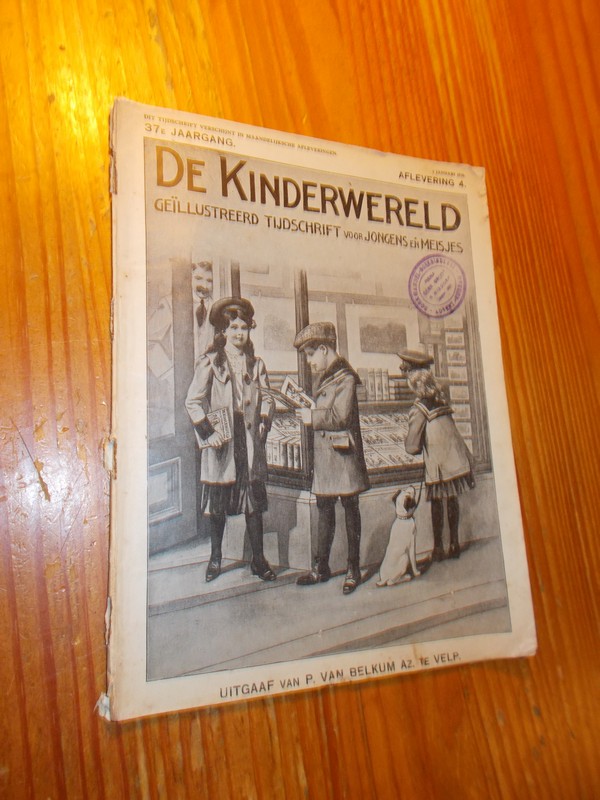 (RED), - De kinderwereld. Geillustreerd tijdschrift voor jongens en meisjes.