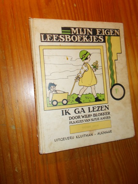BLOKKER, WILHELMINA, - Ik ga lezen.