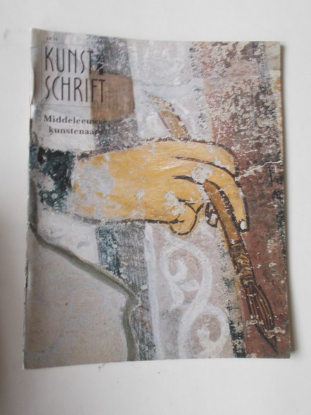 red. - Kunstschrift. Middeleeuwse kunstenaars.