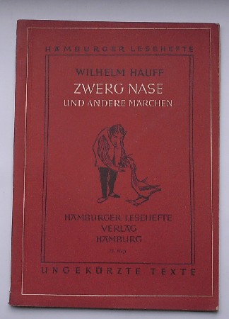 HAUFF, WILHELM, - Zwerg Nase und andere Maerchen.