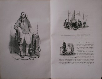 antique print (prent) - De zakkendrager van Rotterdam. Antique print.