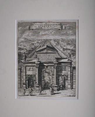 antique print (prent) - (Den Haag) De zee-straet op Scheveningen.