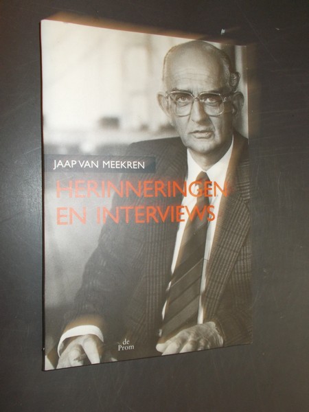 MEEKREN, JAAP VAN, - Herinneringen en interviews.