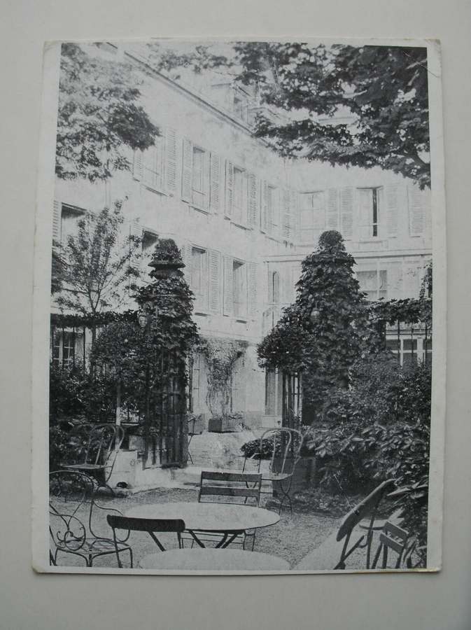 postcard. ansichtkaart. postkarte. - Reid Hall. The american university women`s centre. Paris.