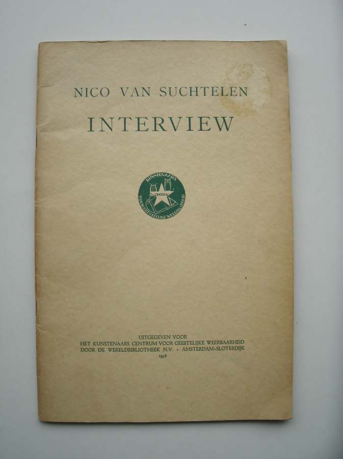 SUCHTELEN, NICO VAN, - Interview.