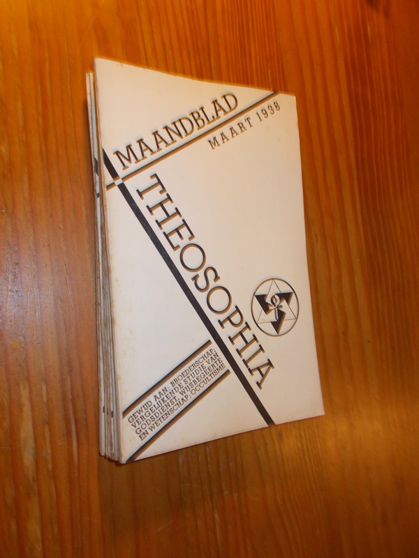 red. - Maandblad Theosophia. (Theosofia).