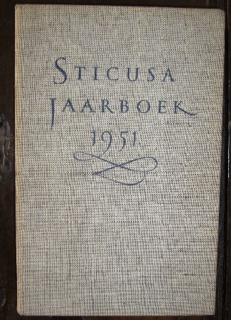 KOLFF, G.H. VAN DER (RED.), - Sticusa jaarboek 1951.