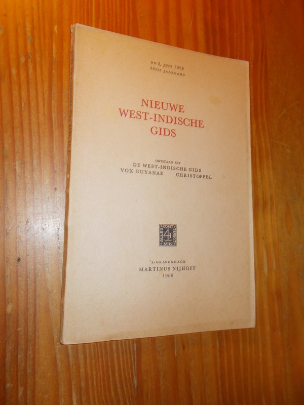 red. - Nieuwe West-Indische Gids. no.3, november 1970.