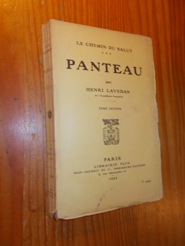 LAVEDAN, HENRI, - Panteau.