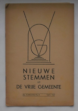 red. - Nieuwe stemmen uit de Vrije Gemeente. oct.1937.