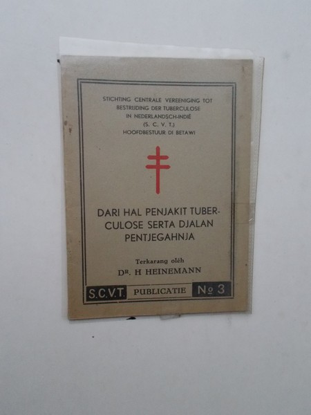 HEINEMANN, H., - Dari hal penjakit tuberculose serta djalan pentjegahnja.