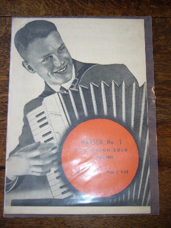 WILLEMS, A., - Marsch no. 1. Accordeon-solo.