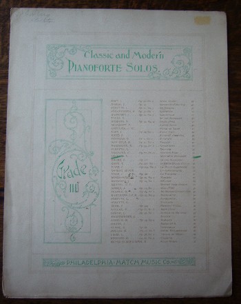 DELIOUX, CHARLES & SMITH, WILSON G. (REVISED BY), - Impromptu Hongrois. Classic and modern pianoforte solos.