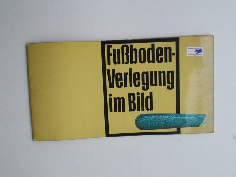 red. - Fussboden Verlegung im Bild. Thomsit-Verlege Handbuch.