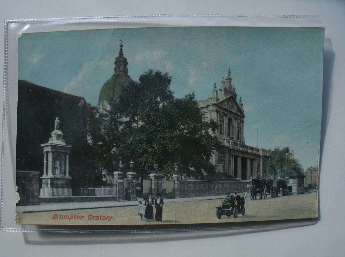 postcard. ansichtkaart. postkarte. - Brompton oratory.