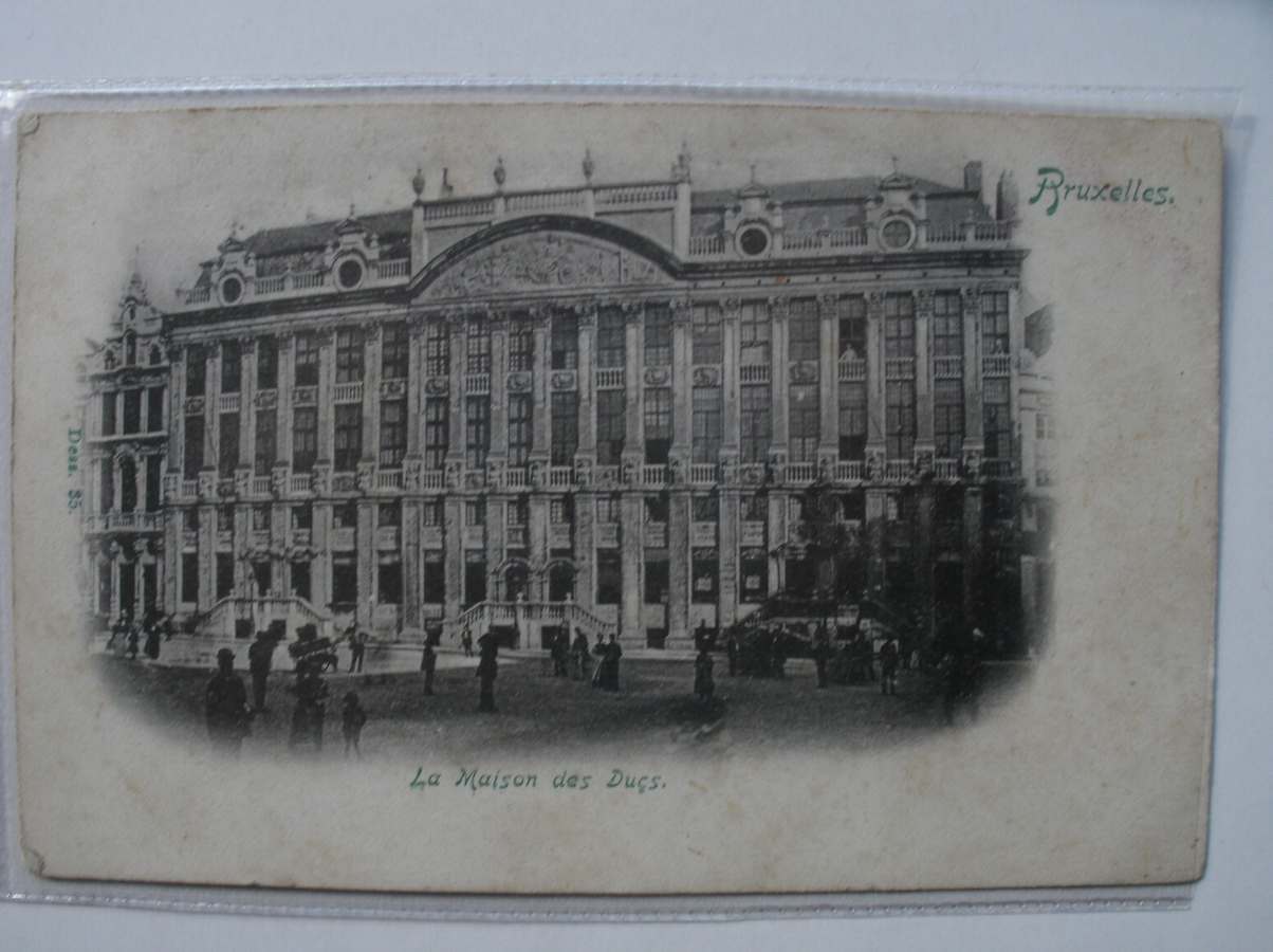 postcard. ansichtkaart. postkarte. - Bruxelles. La maison des Ducs.