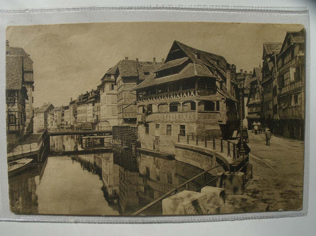 postcard. ansichtkaart. postkarte. - Strassburg. Klein Frankreich. La petite France.
