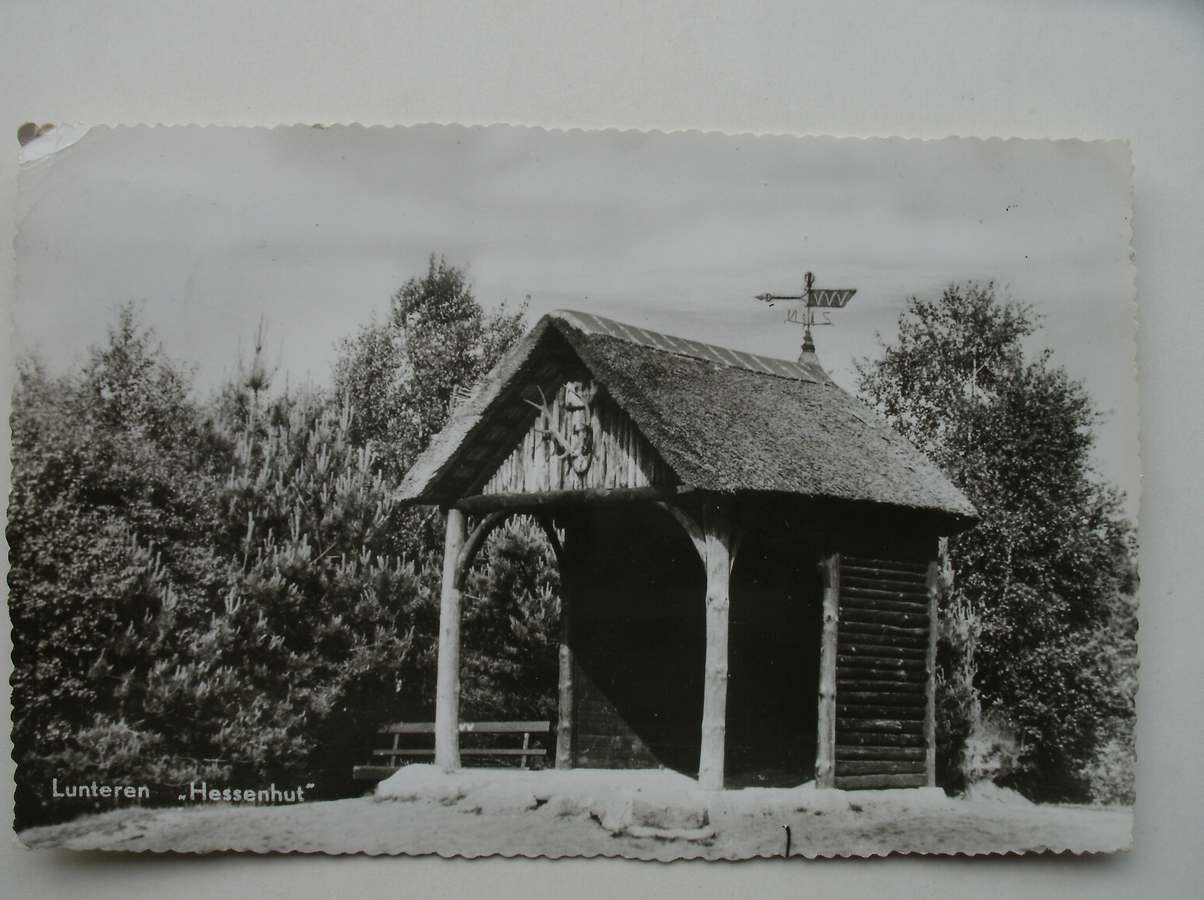 ansichtkaart. postcard. postkarte. - Lunteren. Hessenhut.