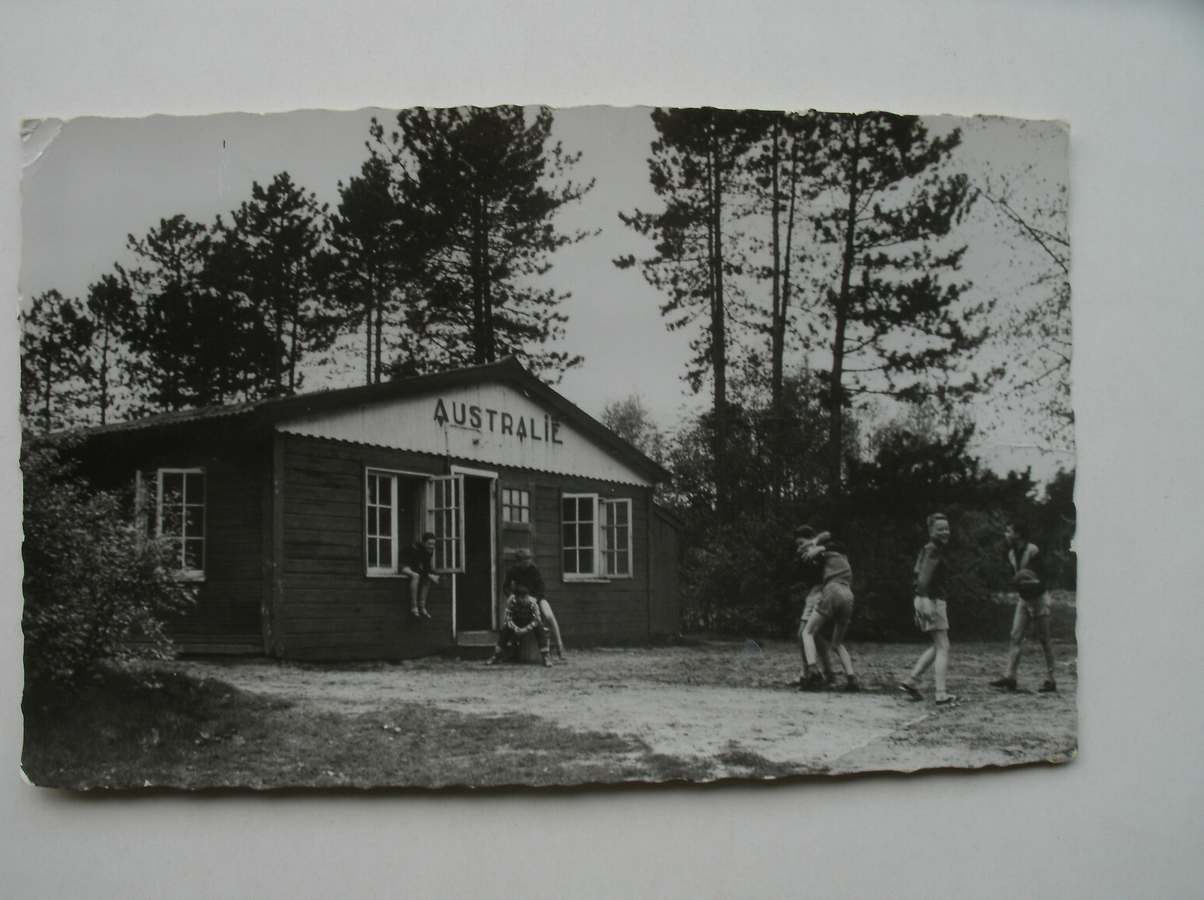 ansichtkaart. postcard. postkarte. - De Blije Werelt. Lunteren.