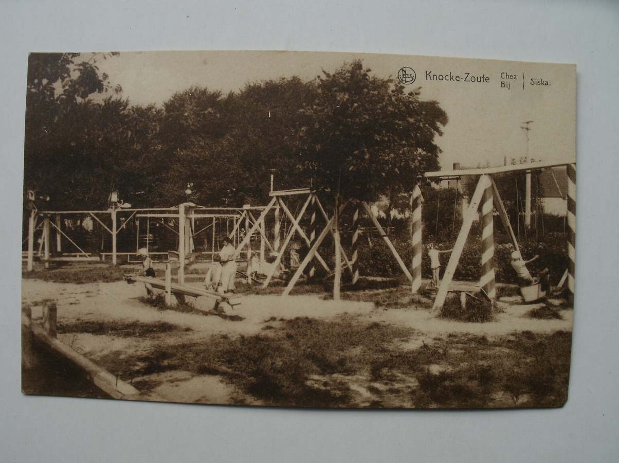 postcard. ansichtkaart. postkarte. - Knocke-Zoute. Chez bij Siska. (Knokke).
