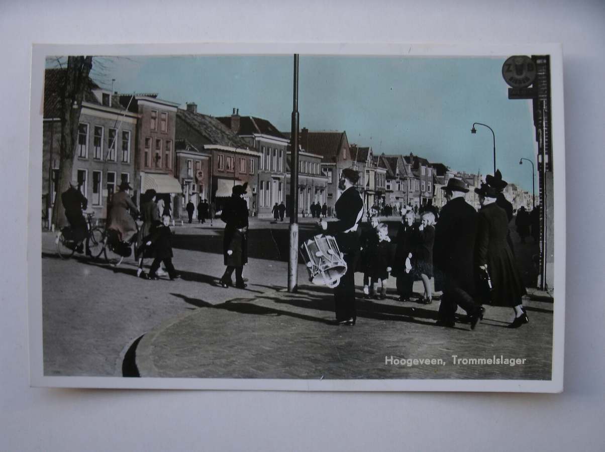 postcard. ansichtkaart. postkarte. - Hoogeveen. Trommelslager.