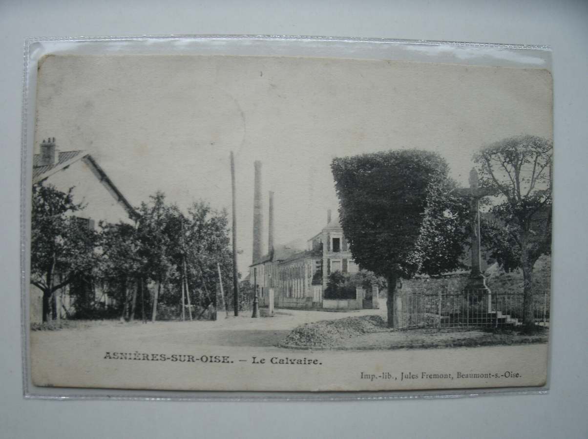 postcard. ansichtkaart. postkarte. - Asnieres-sur-Oise. Le Calvaire.