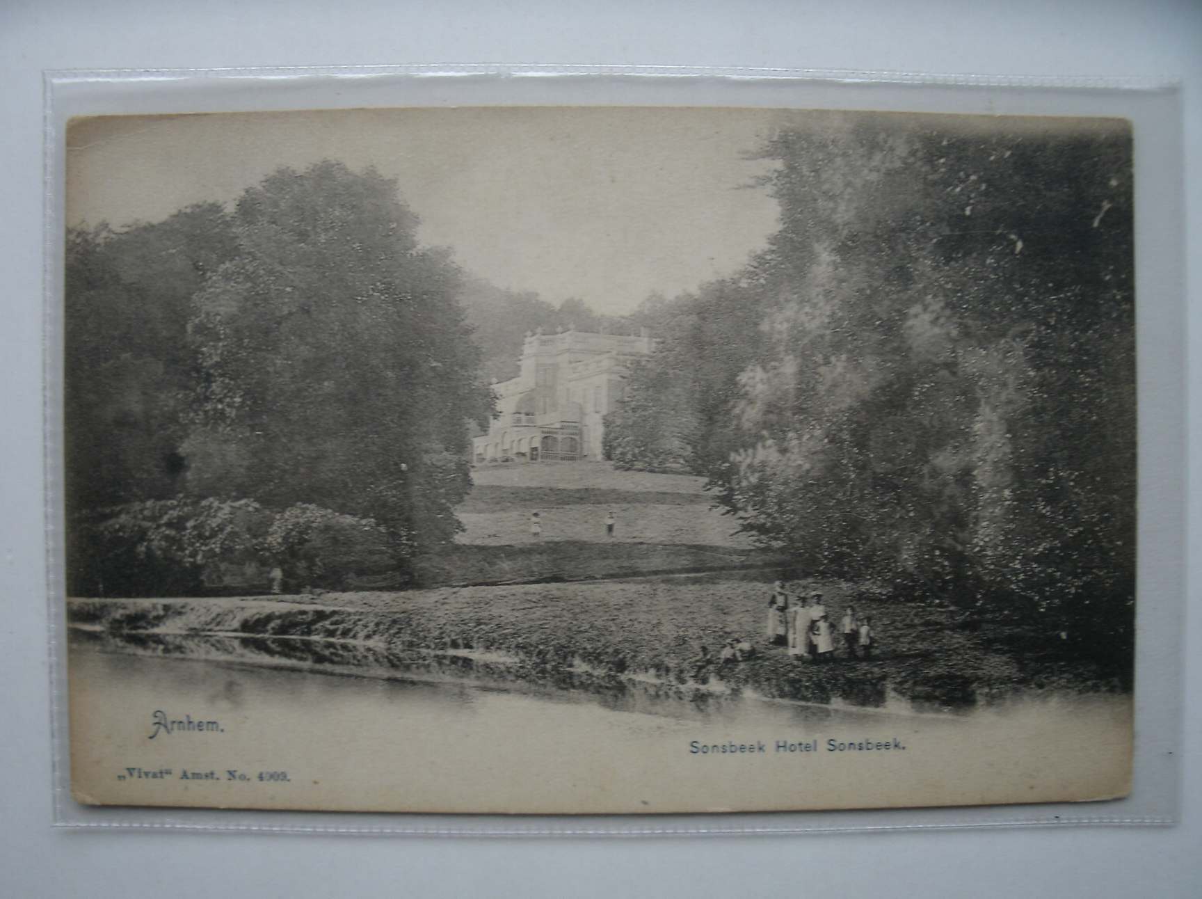 postcard. ansichtkaart. postkarte. - Arnhem. Sonsbeek hotel Sonsbeek.