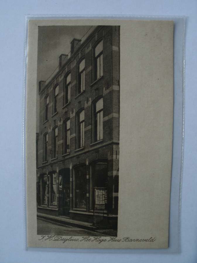 postcard. ansichtkaart. postkarte. - J.H. Deijlius, het hoge huis Barneveld.