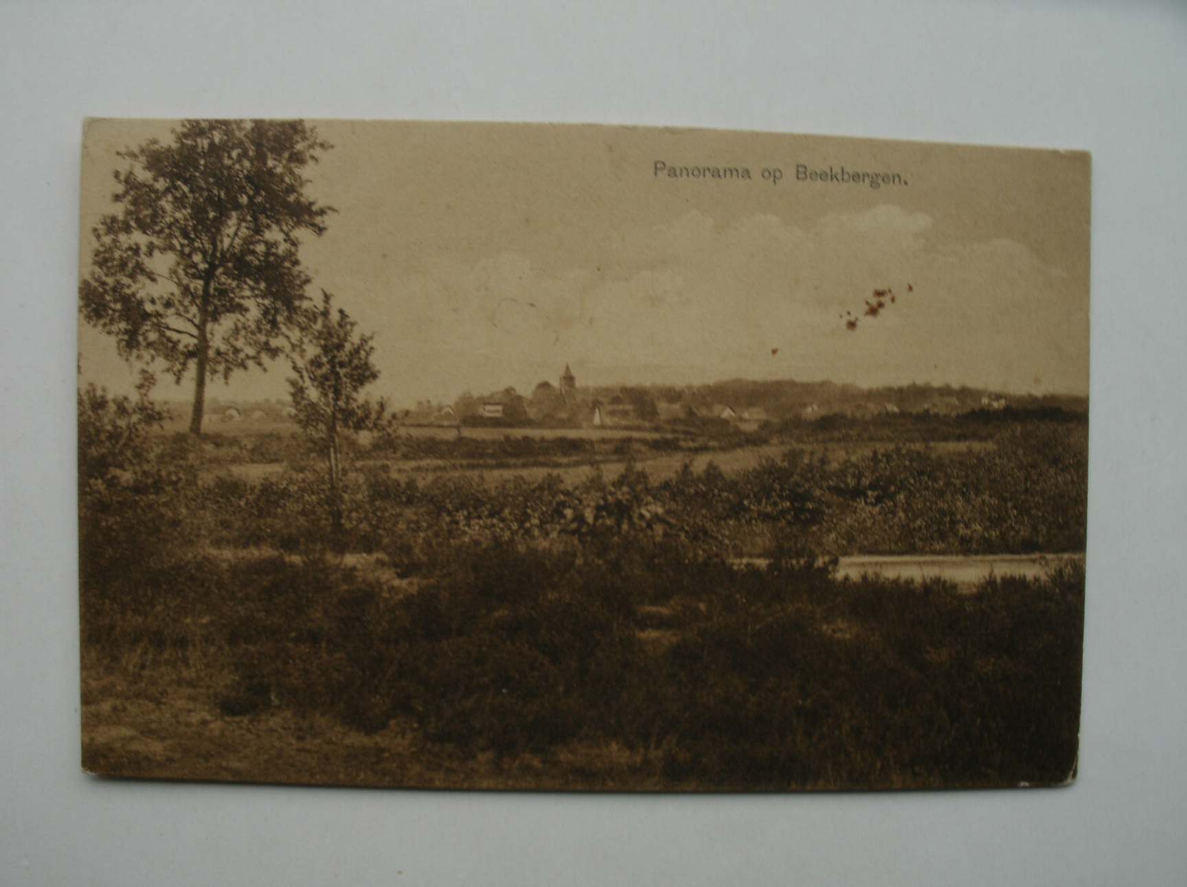 postcard. ansichtkaart. postkarte. - Panorama op Beekbergen.