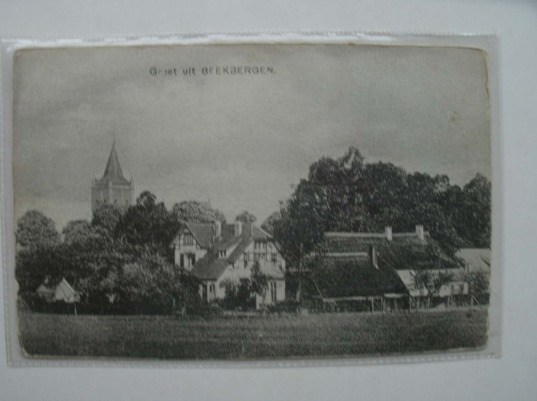 postcard. ansichtkaart. postkarte. - Groet uit Beekbergen.