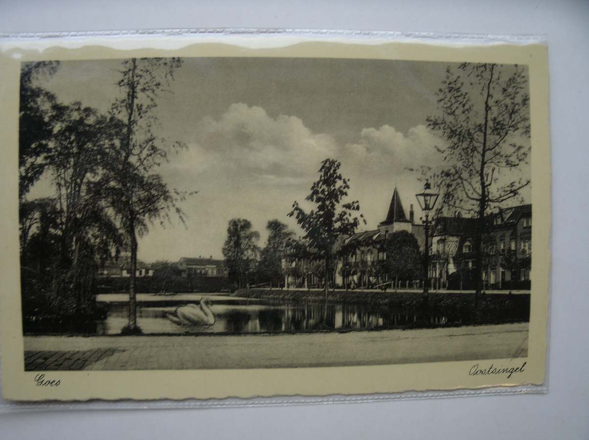 postcard. ansichtkaart. postkarte. - Goes. Oostsingel.