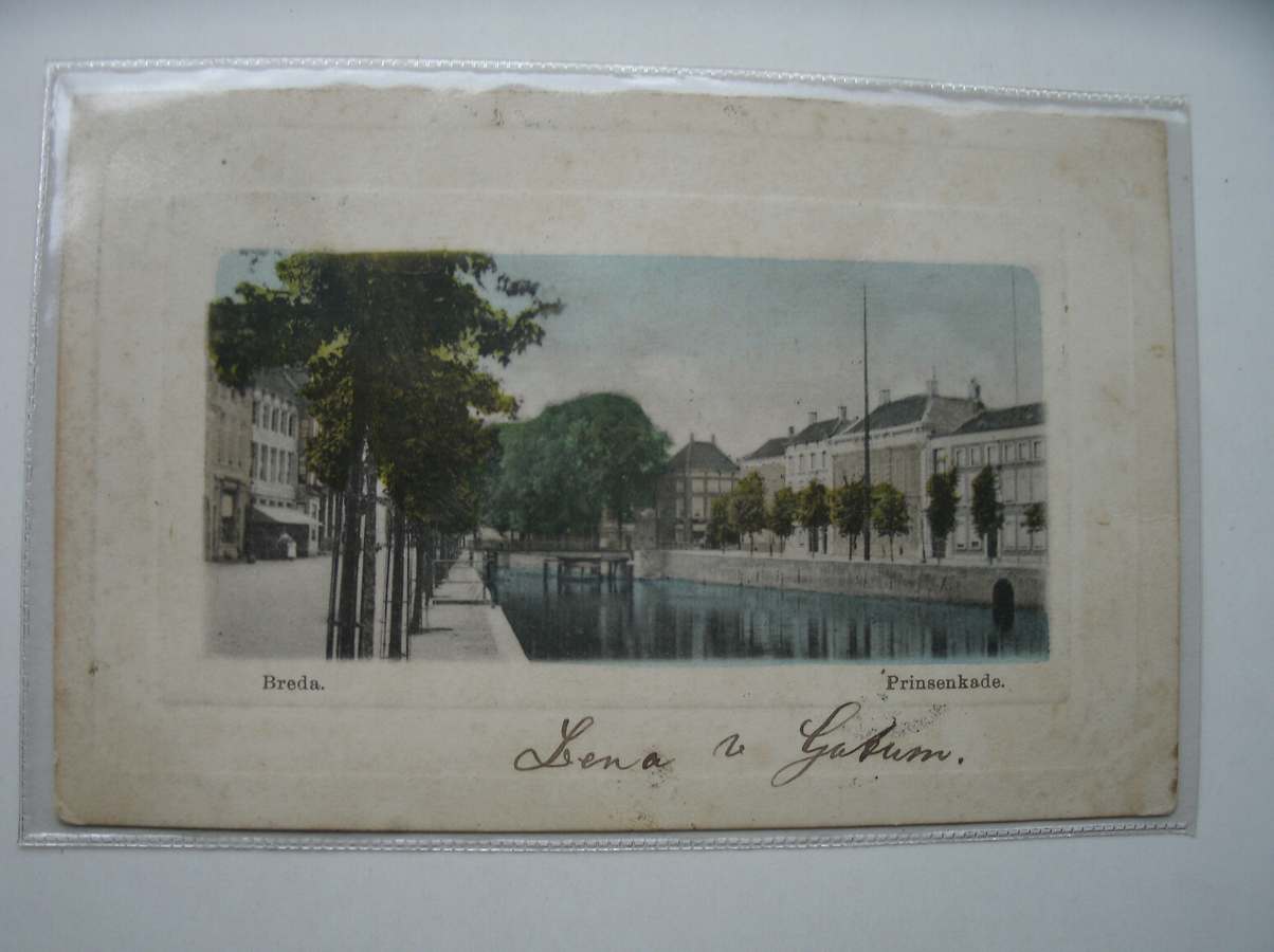 postcard. ansichtkaart. postkarte. - Breda. Prinsenkade.