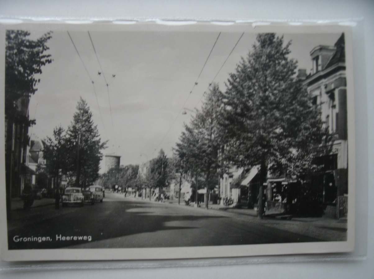 ansichtkaart. postcard. carte postale. - Groningen. Heereweg.