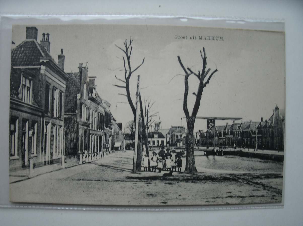 ansichtkaart. postcard. carte postale. - Groet uit Makkum.