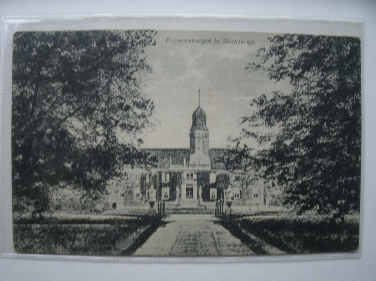 ansichtkaart. postcard. carte postale. - Frijlemaborgh te Slochteren.