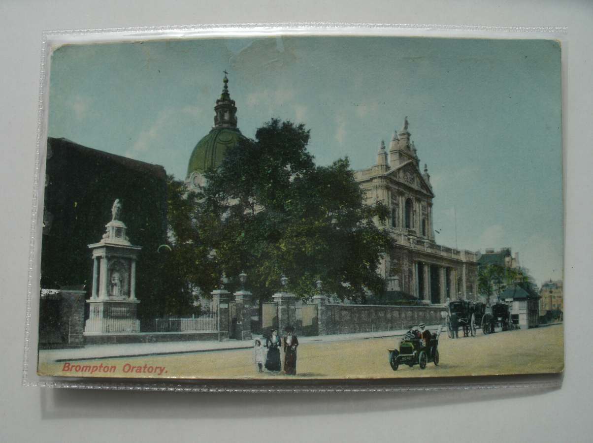 postcard. - The Brompton Oratory.