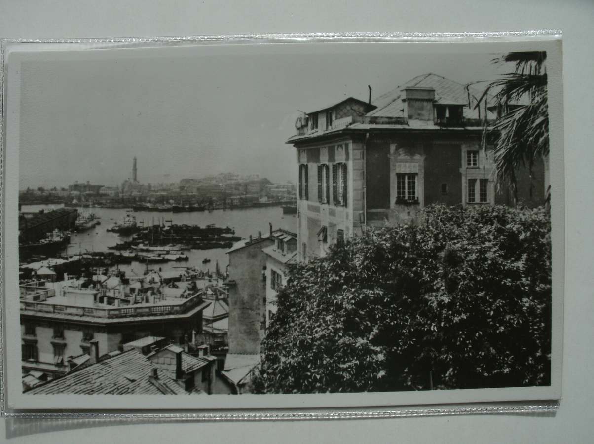 postcard. - Genua.