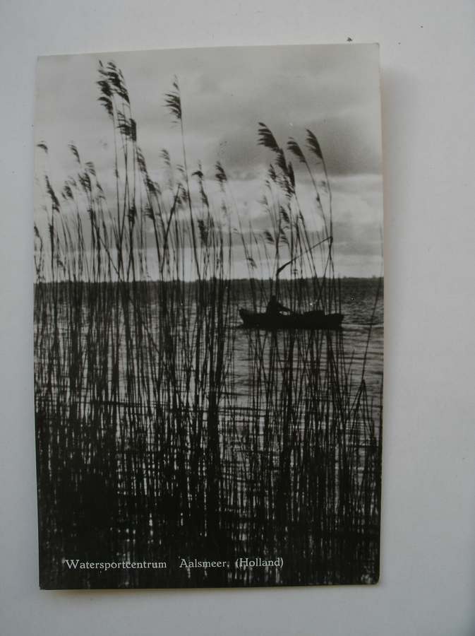 postcard. ansichtkaard. postkarte. - Watersportcentrum Aalsmeer.