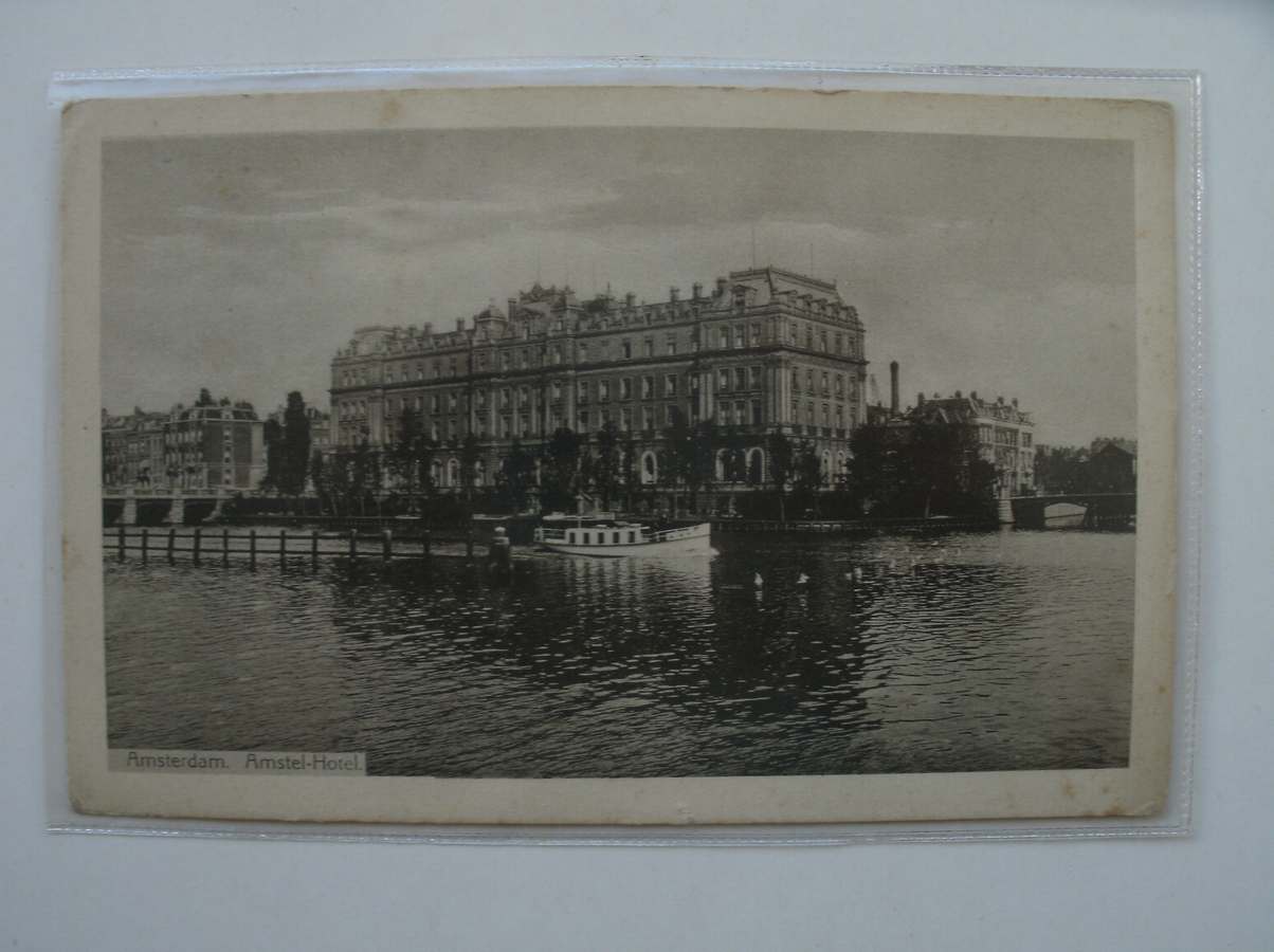 postcard. ansichtkaart. postkarte. - Amsterdam. Amstel Hotel.